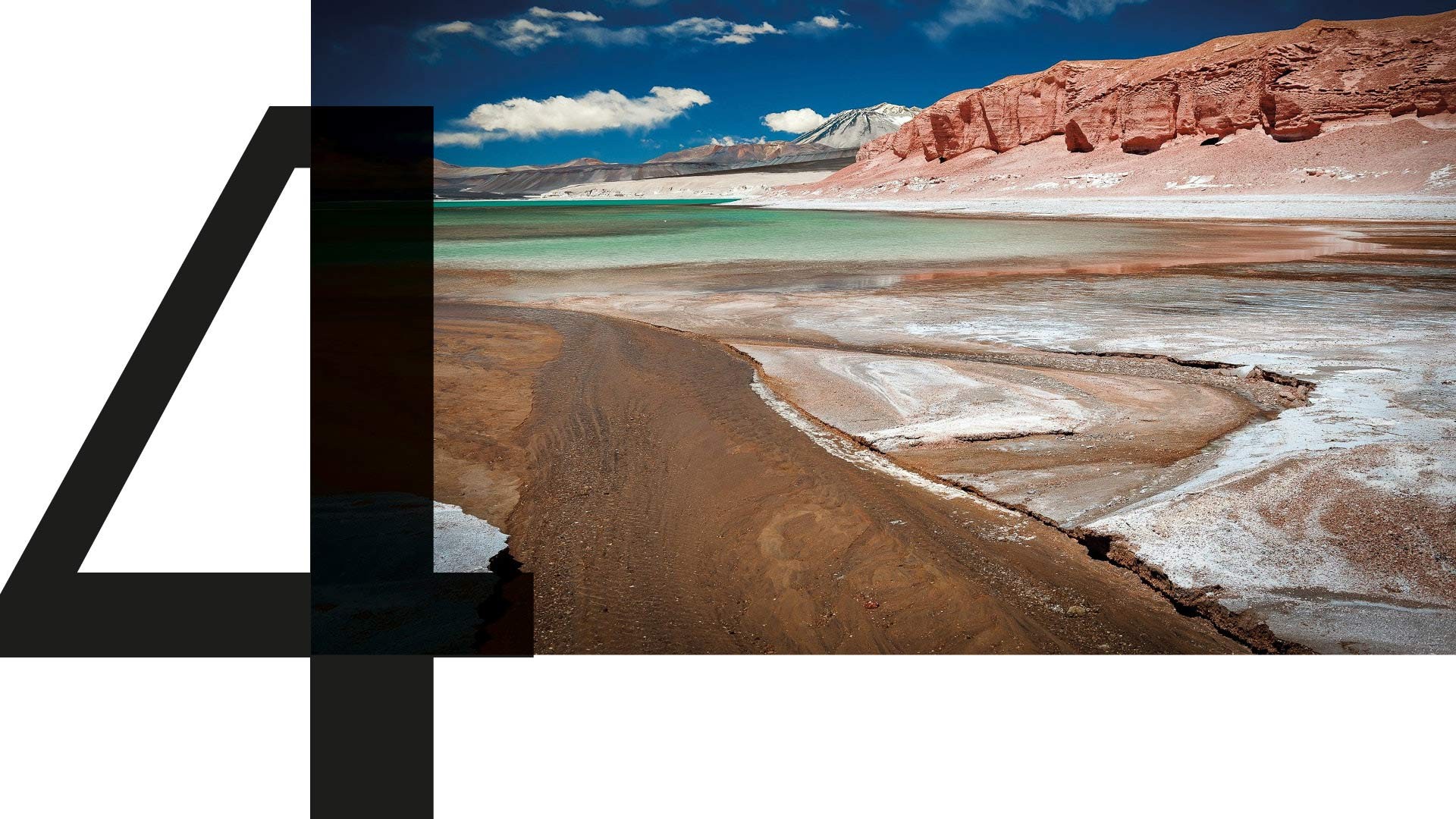 Paisagem natural rica em recursos minerais